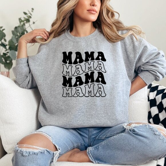 Mama Custom Sweatshirt - Picture 1 of 4